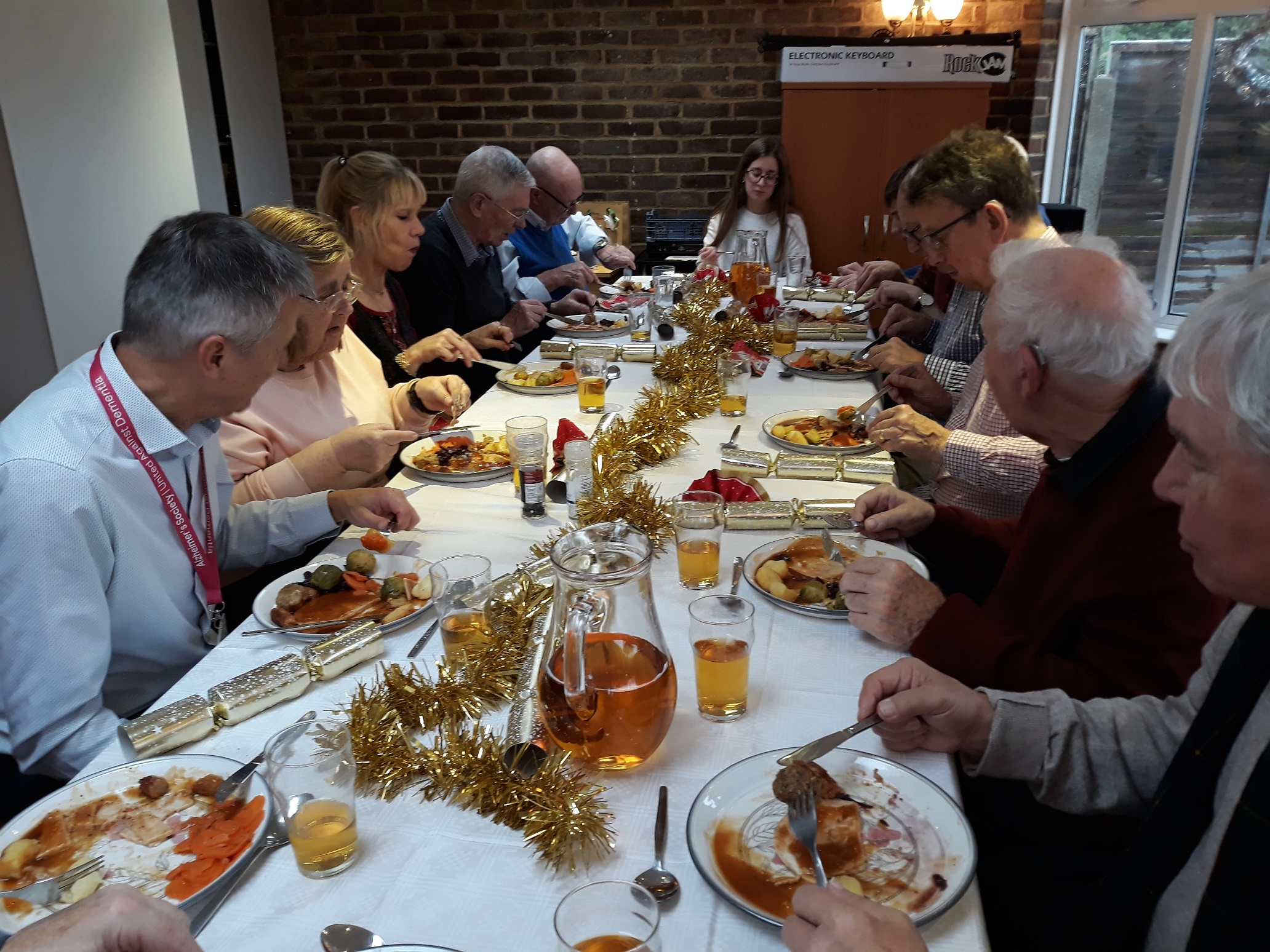 Steamplicity Host Christmas ‘Thank You’ Lunch for Worthing Town Cryers